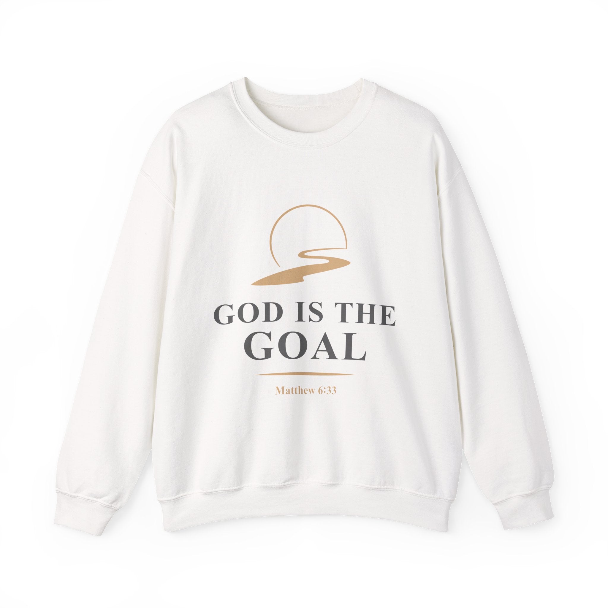 God is the Goal Crewneck Sweatshirt