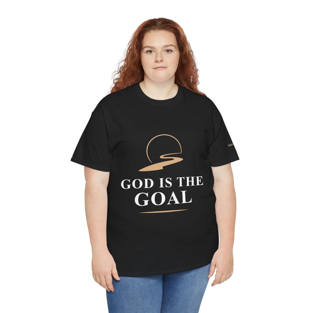 God is the Goal Unisex Heavy Cotton Tee