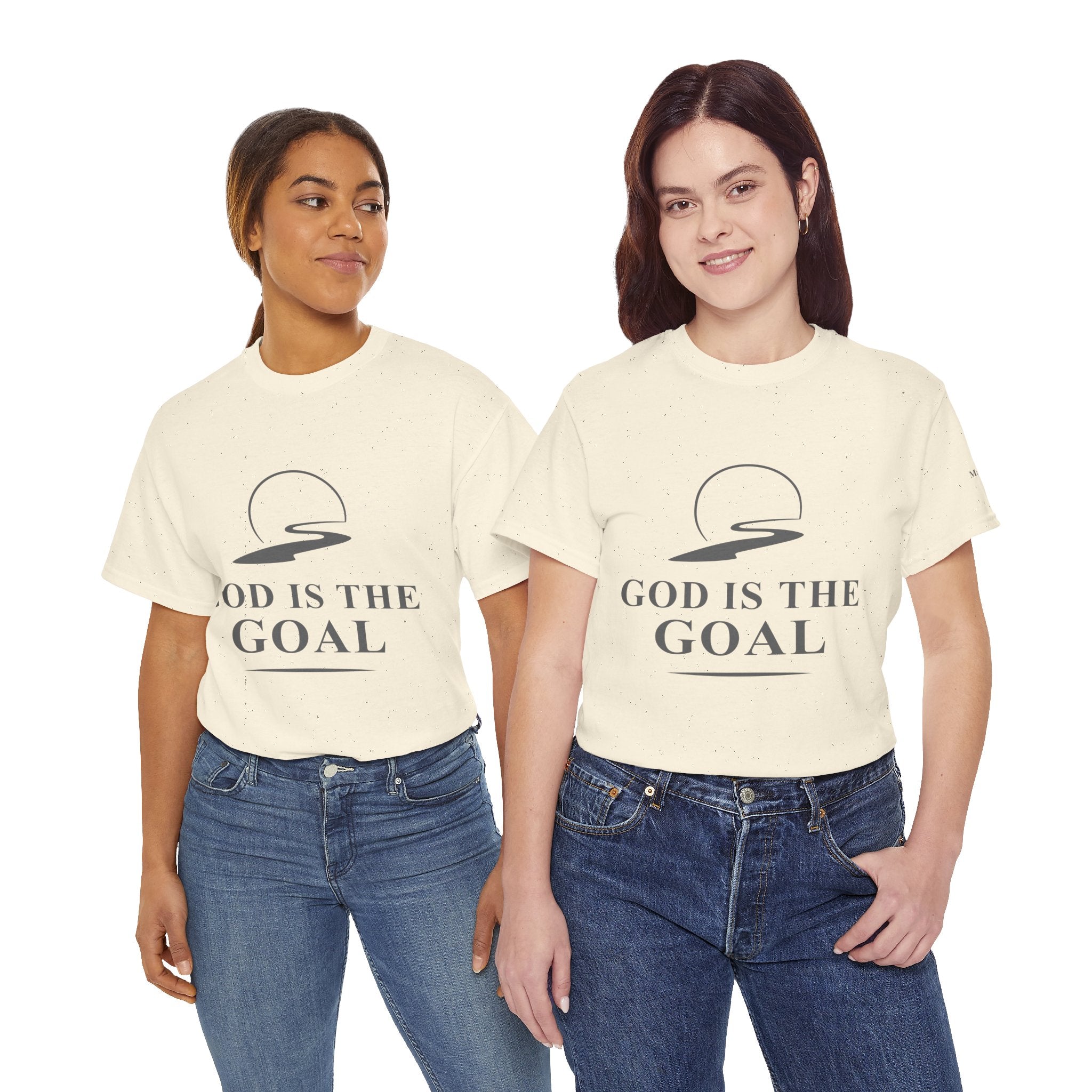 God is the Goal Unisex Heavy Cotton Tee
