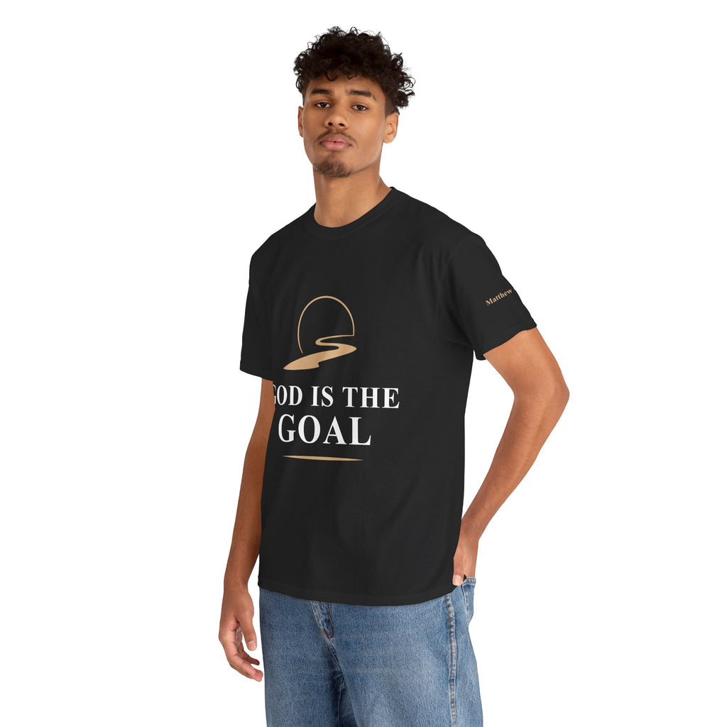 God is the Goal Unisex Heavy Cotton Tee