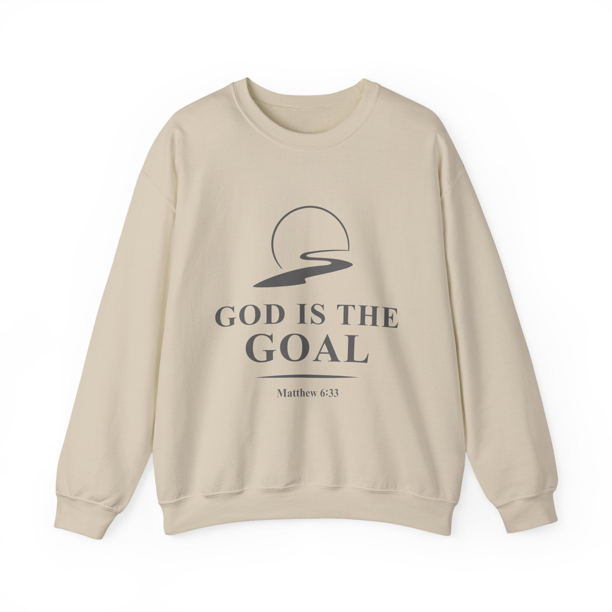God is the Goal Crewneck Sweatshirt