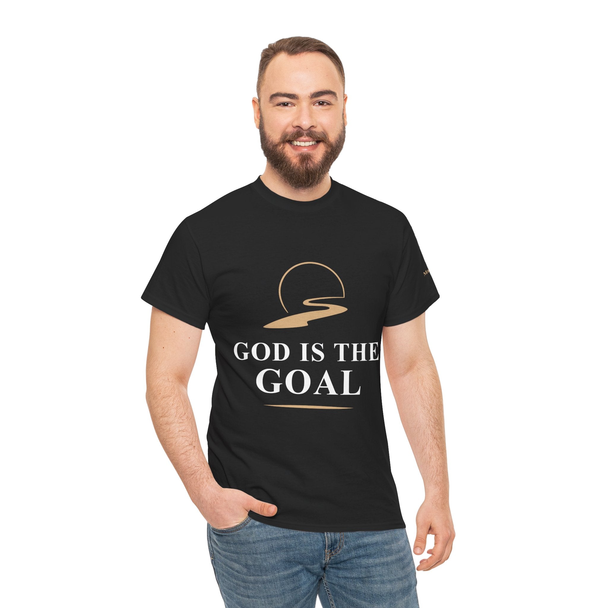 God is the Goal Unisex Heavy Cotton Tee