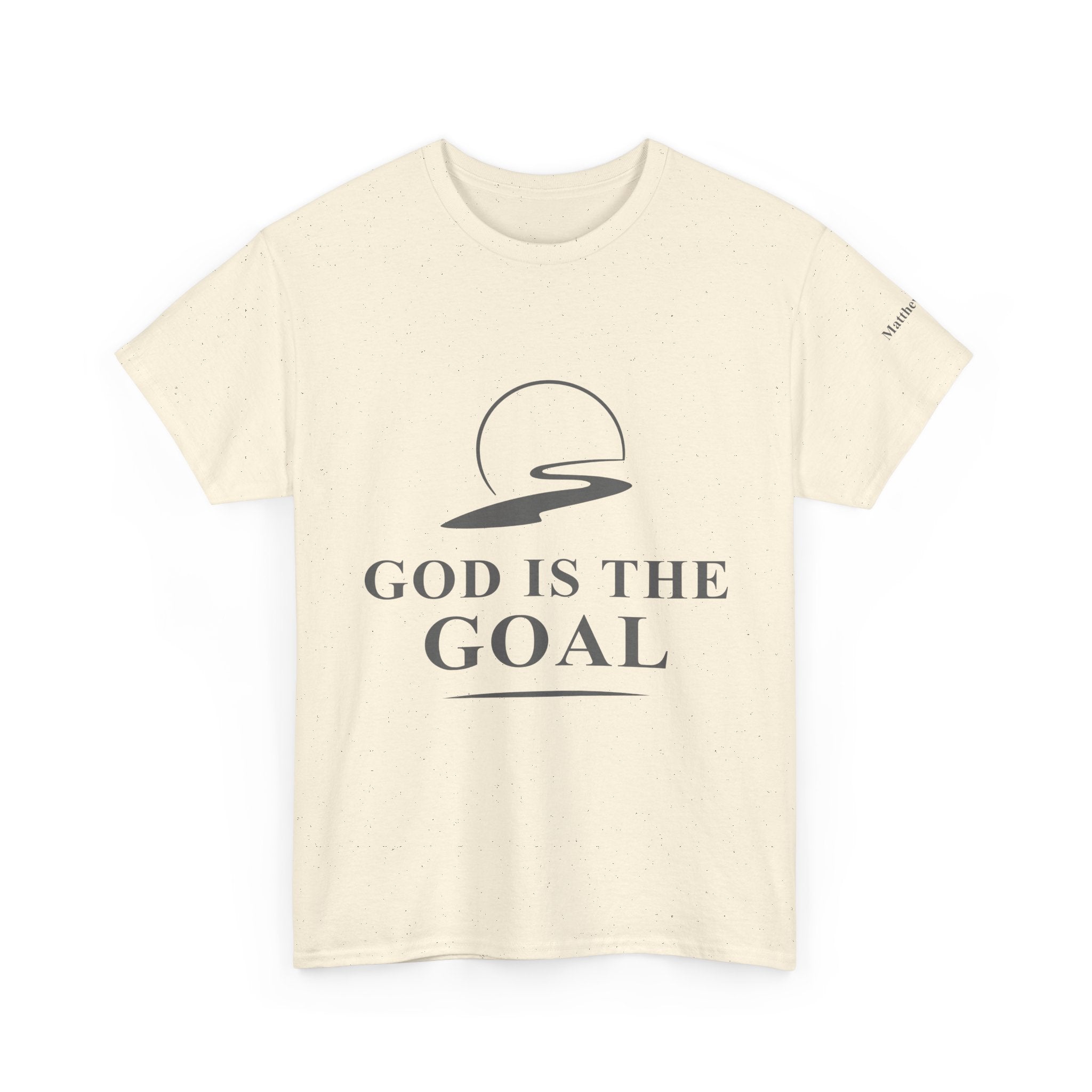 God is the Goal Unisex Heavy Cotton Tee