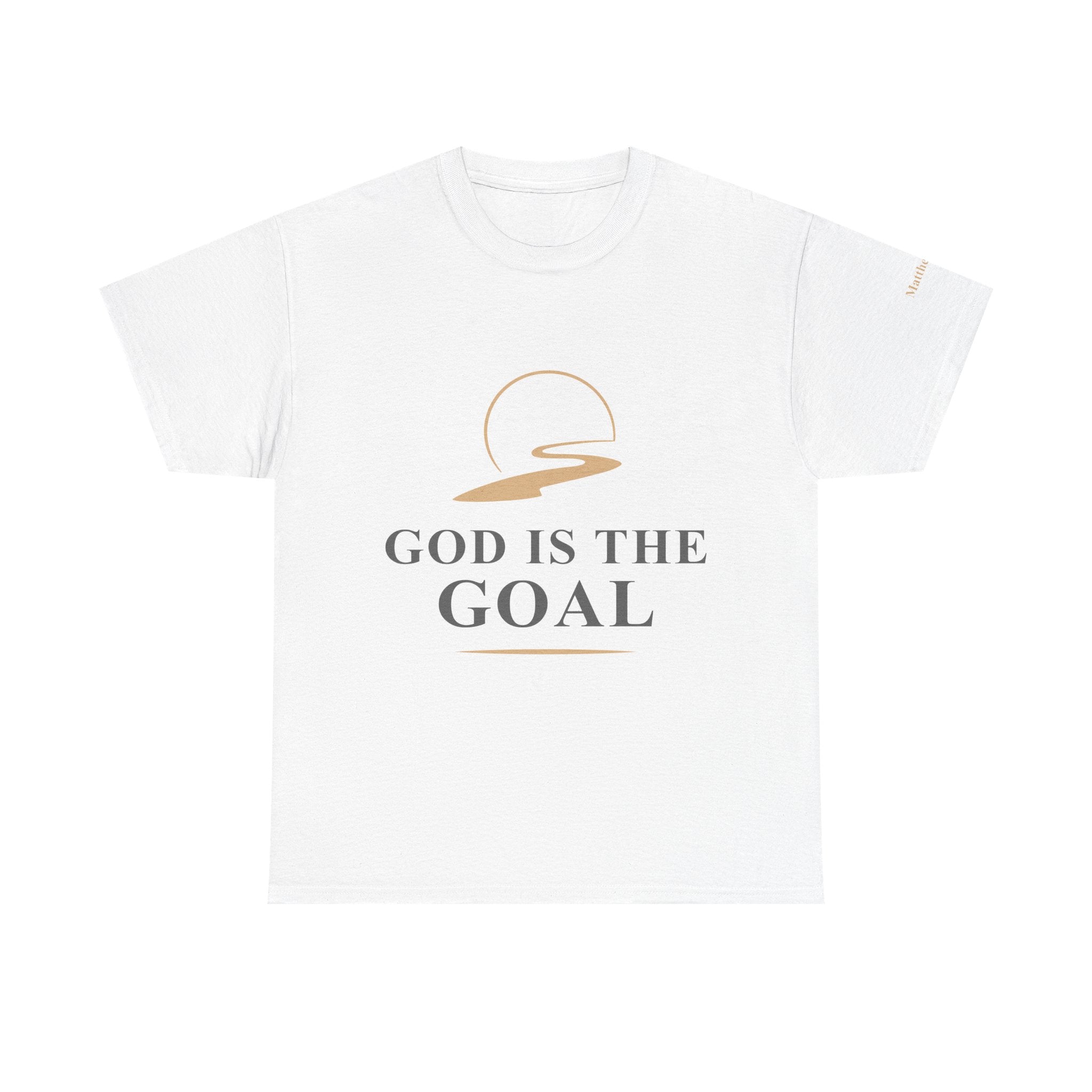 God is the Goal Unisex Heavy Cotton Tee