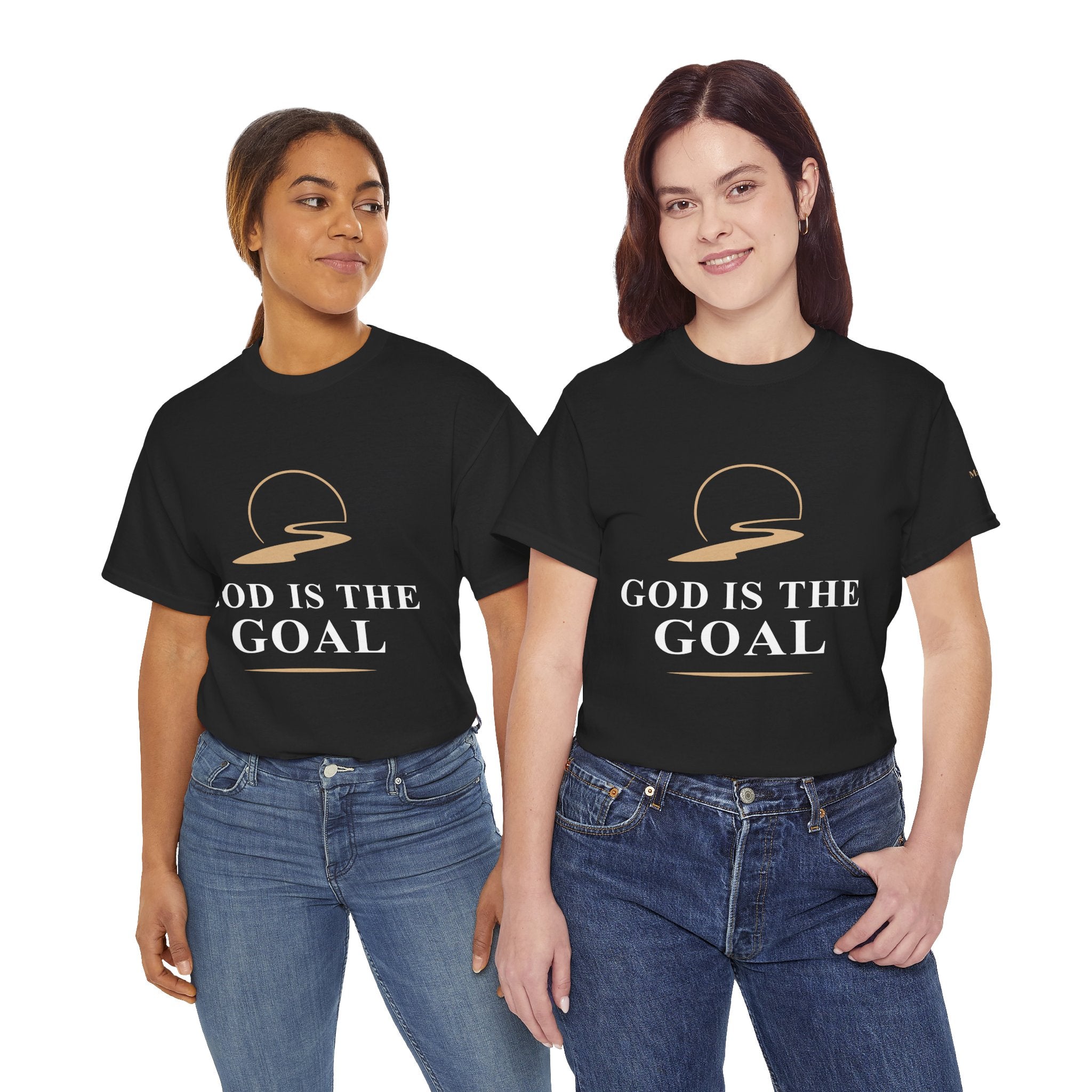 God is the Goal Unisex Heavy Cotton Tee