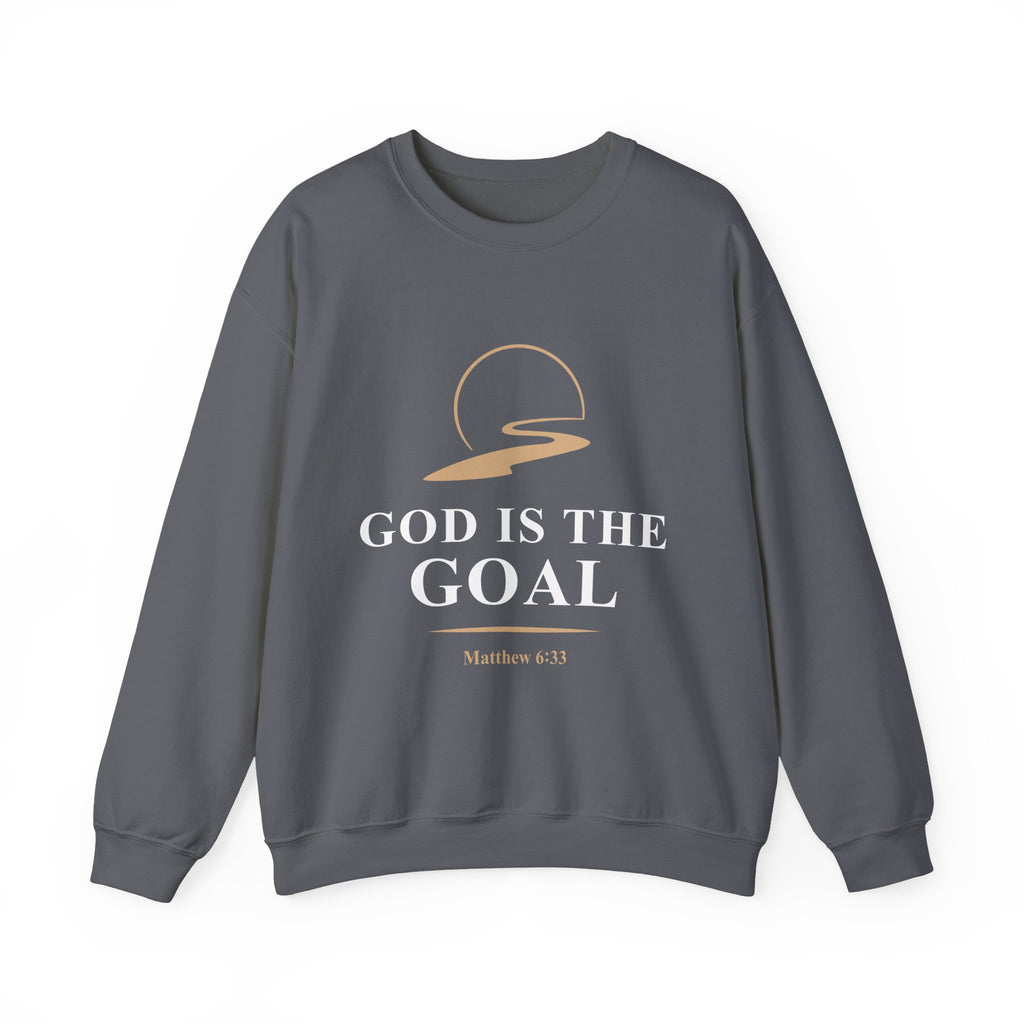 God is the Goal Crewneck Sweatshirt