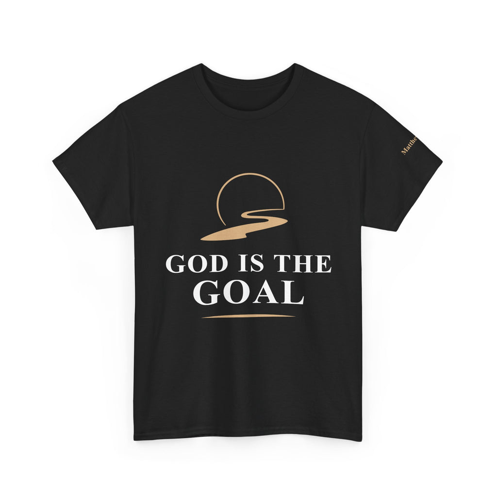 God is the Goal Unisex Heavy Cotton Tee