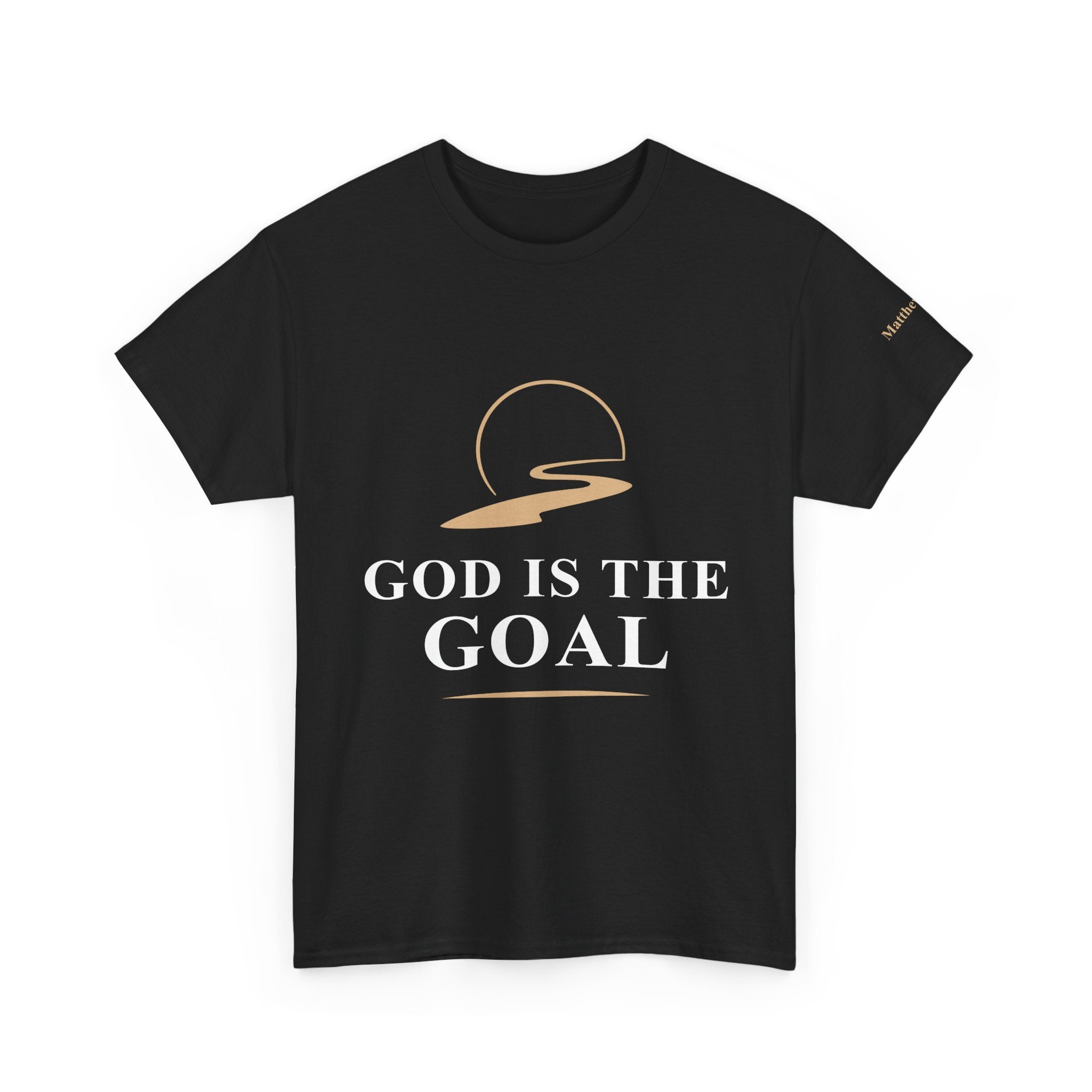 God is the Goal Unisex Heavy Cotton Tee