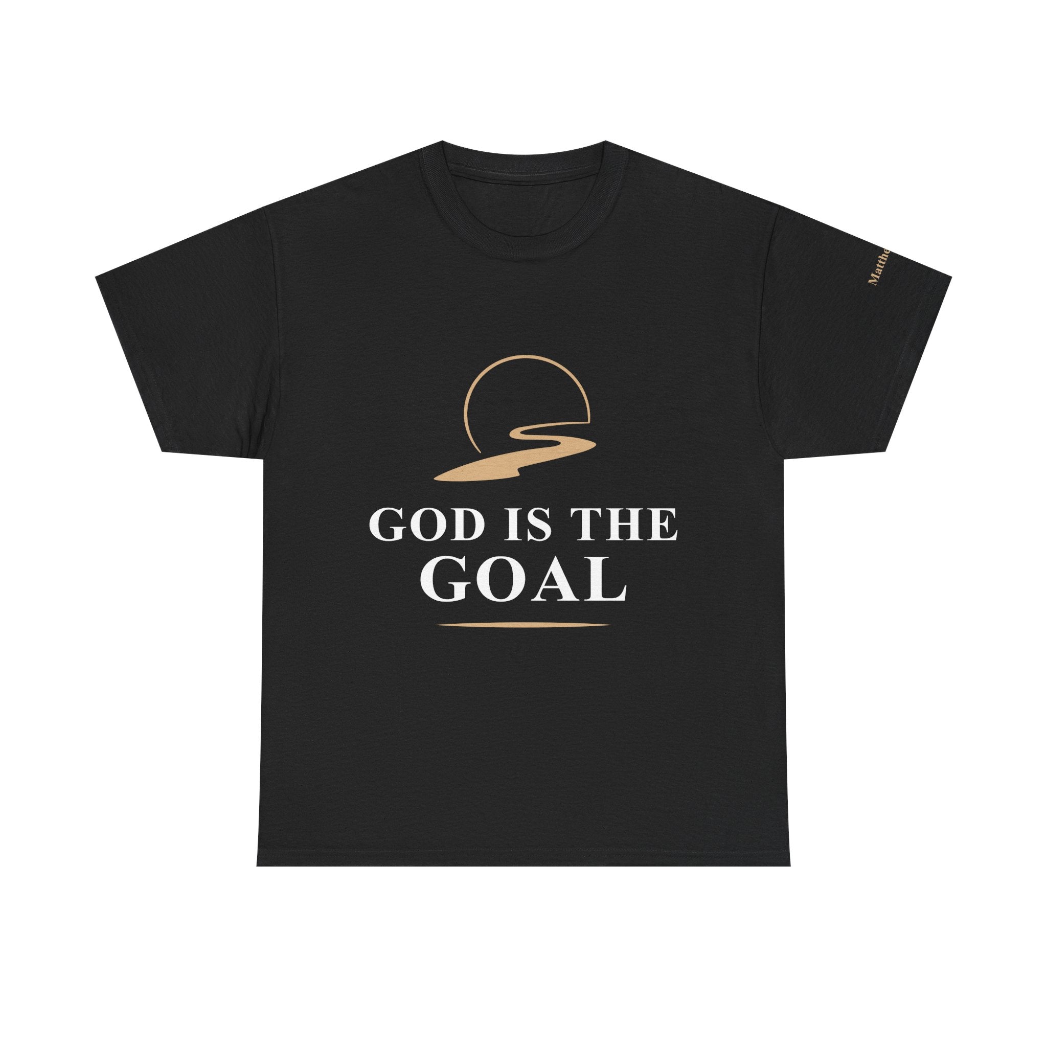 God is the Goal Unisex Heavy Cotton Tee