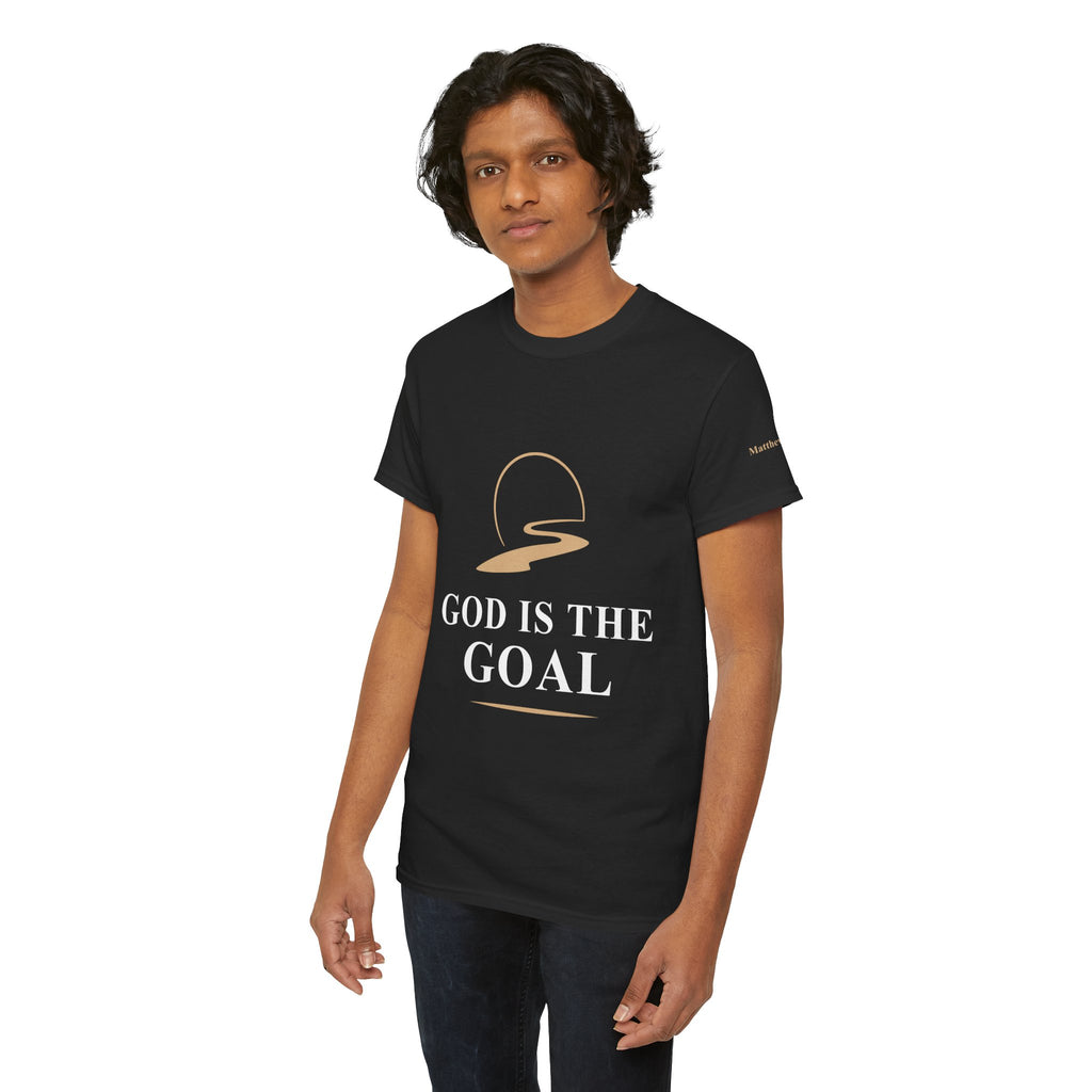 God is the Goal Unisex Heavy Cotton Tee