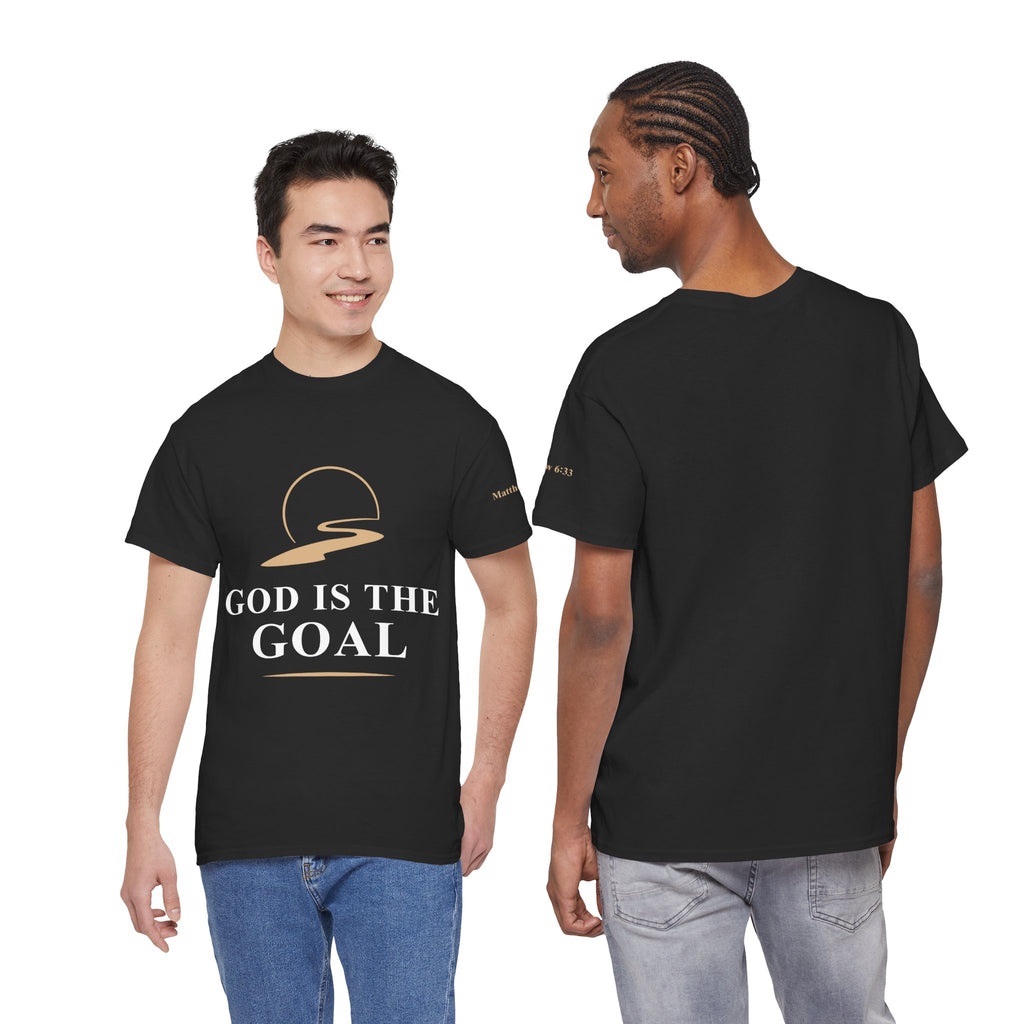 God is the Goal Unisex Heavy Cotton Tee