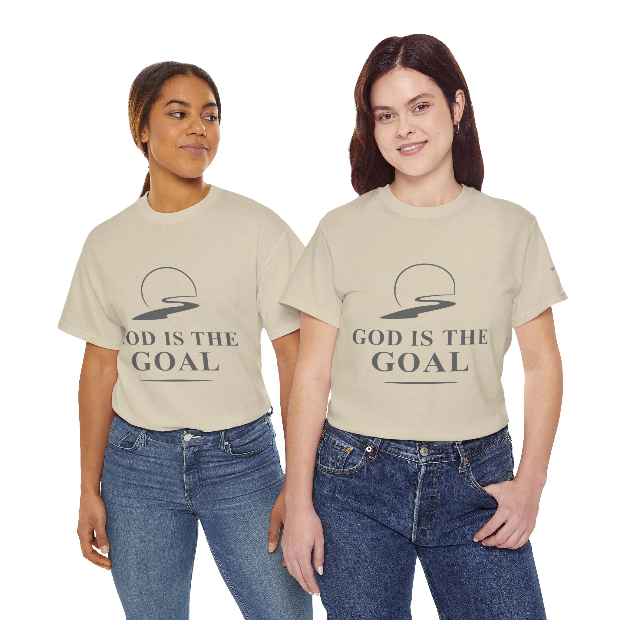 God is the Goal Unisex Heavy Cotton Tee