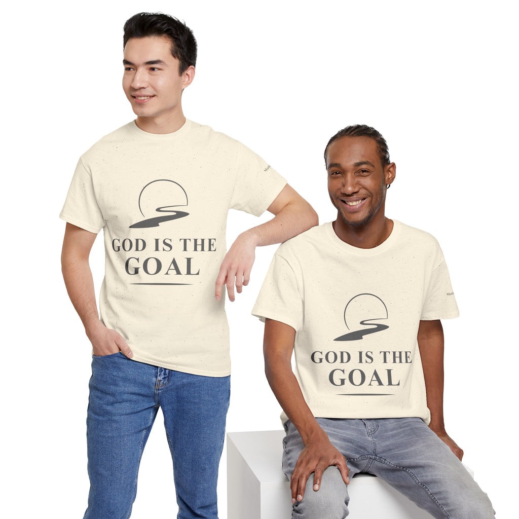 God is the Goal Unisex Heavy Cotton Tee