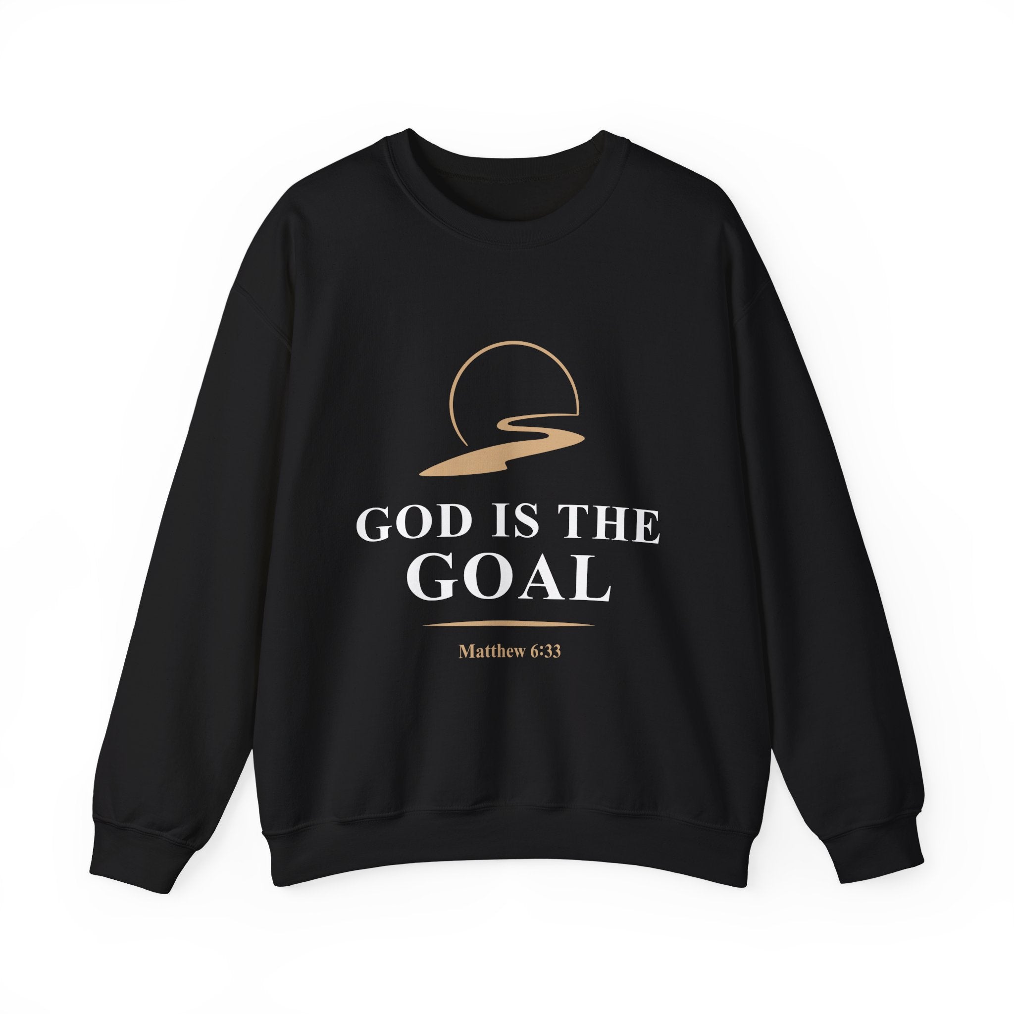God is the Goal Crewneck Sweatshirt